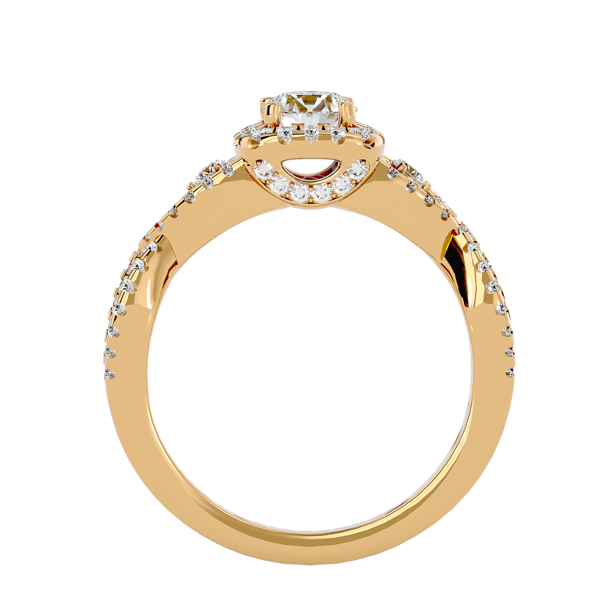 HOH Giovanna Diamond Halo Ring