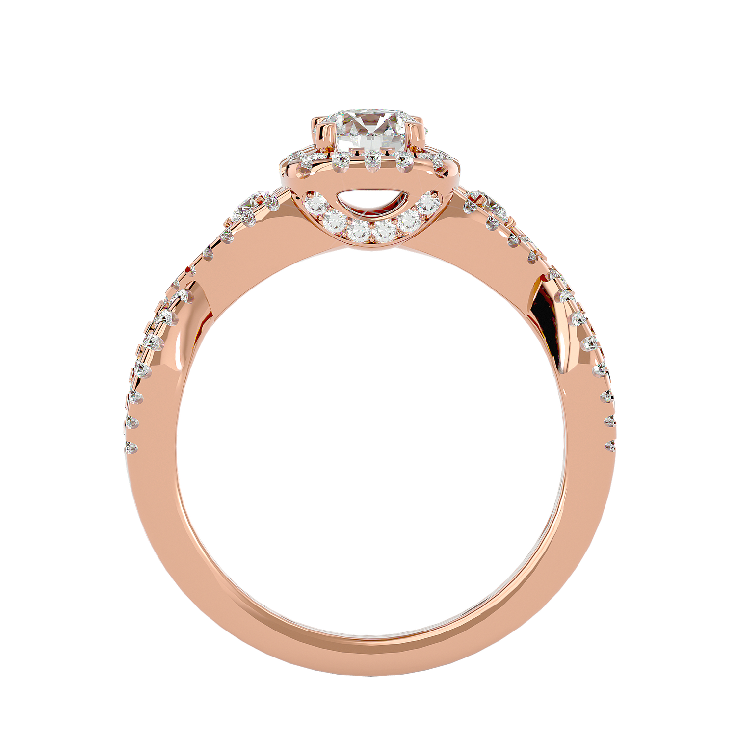 HOH Giovanna Diamond Halo Ring