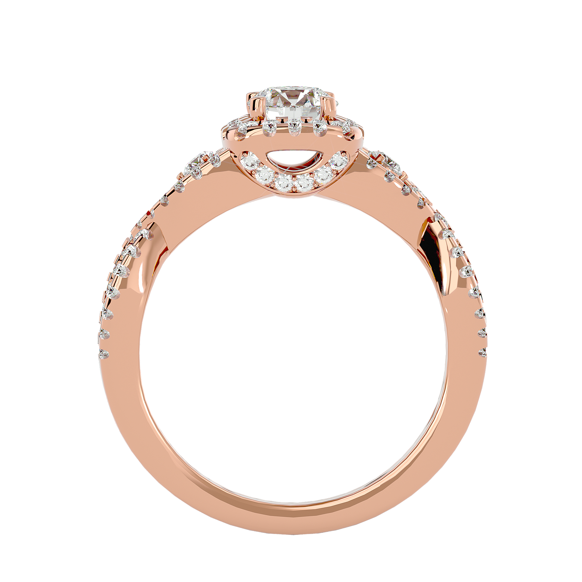 HOH Giovanna Diamond Halo Ring