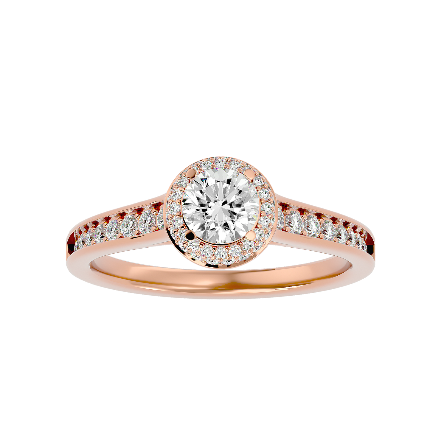 HOH Jemima Diamond Halo Ring