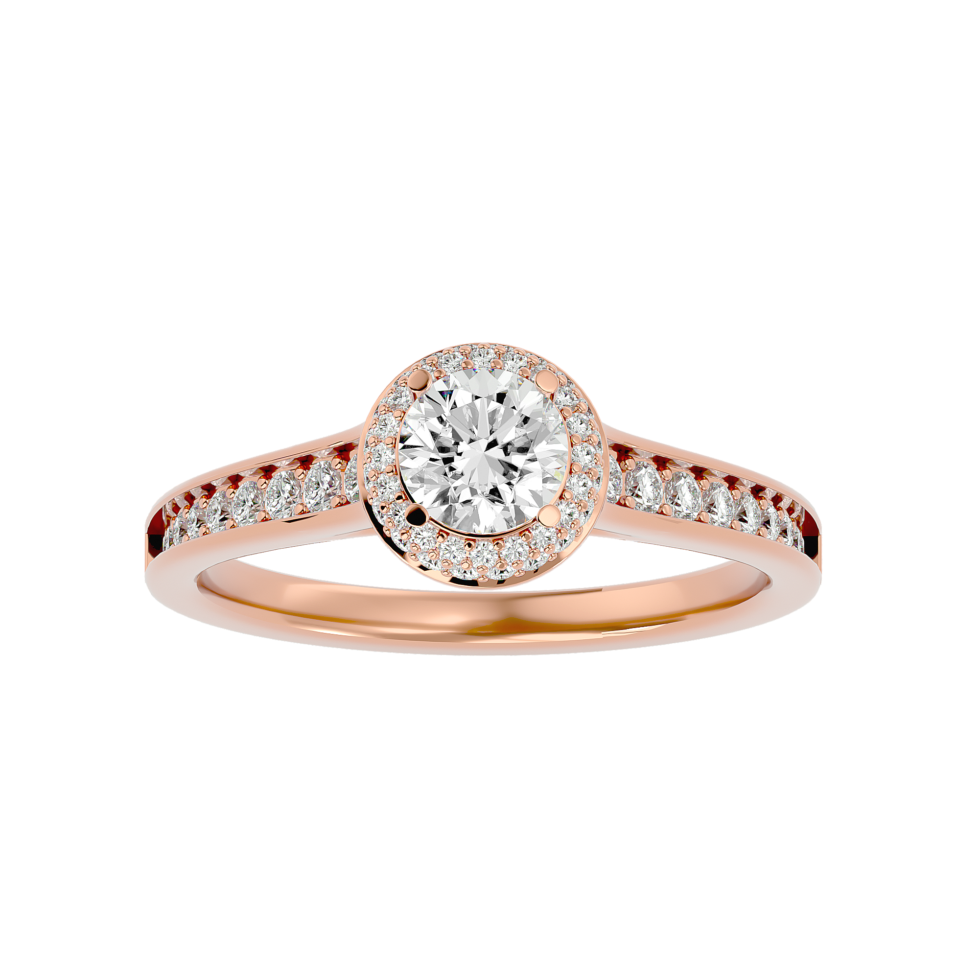 HOH Jemima Diamond Halo Ring