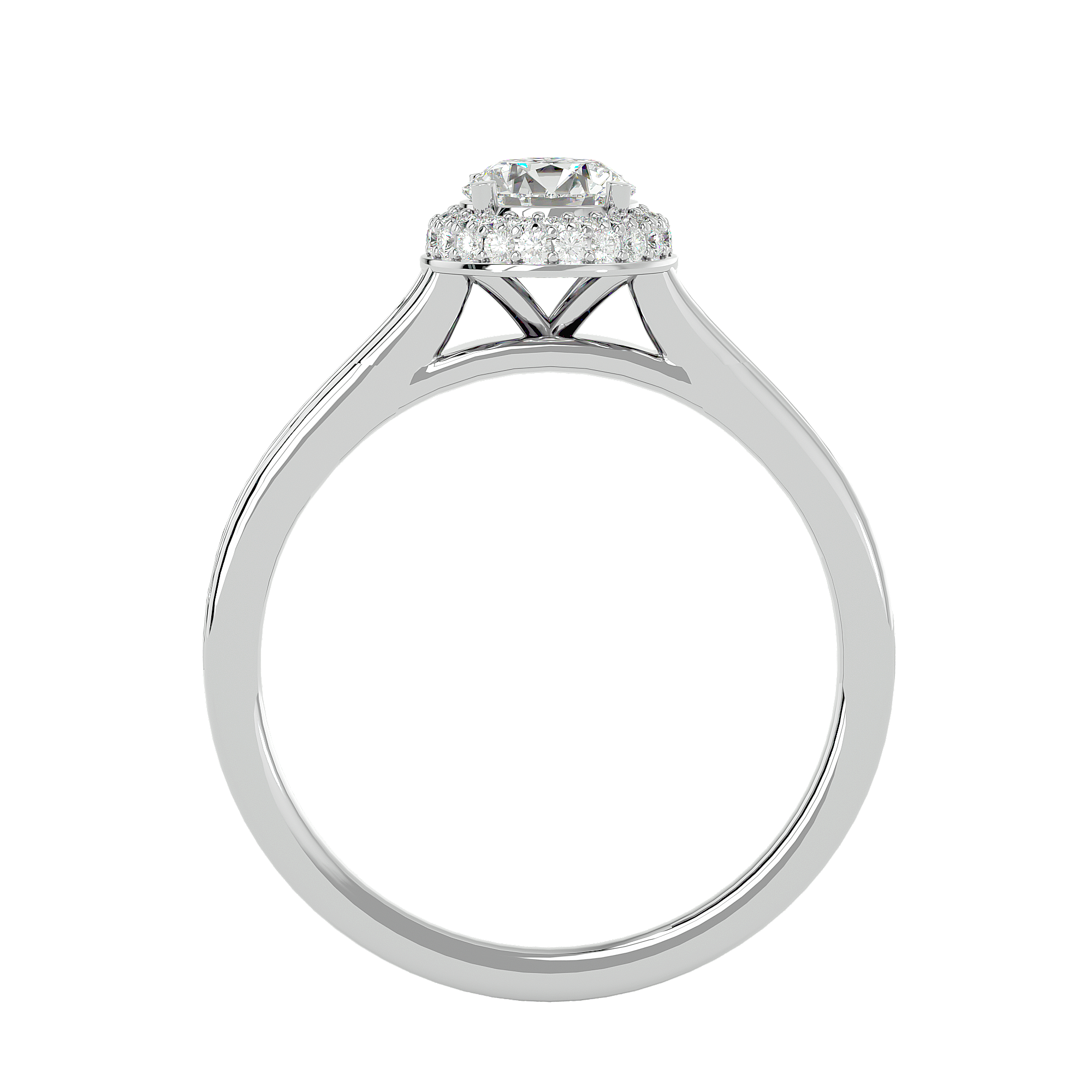 HOH Jemima Diamond Halo Ring