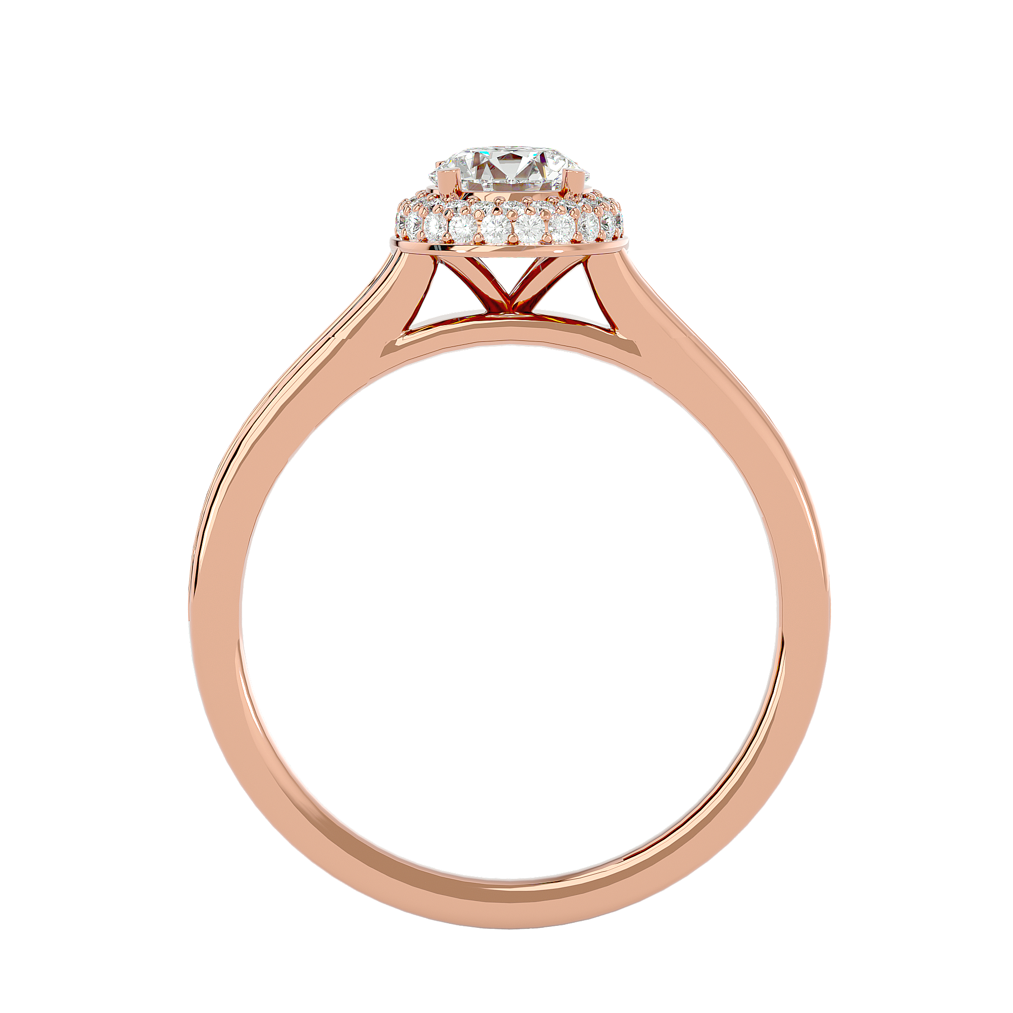 HOH Jemima Diamond Halo Ring