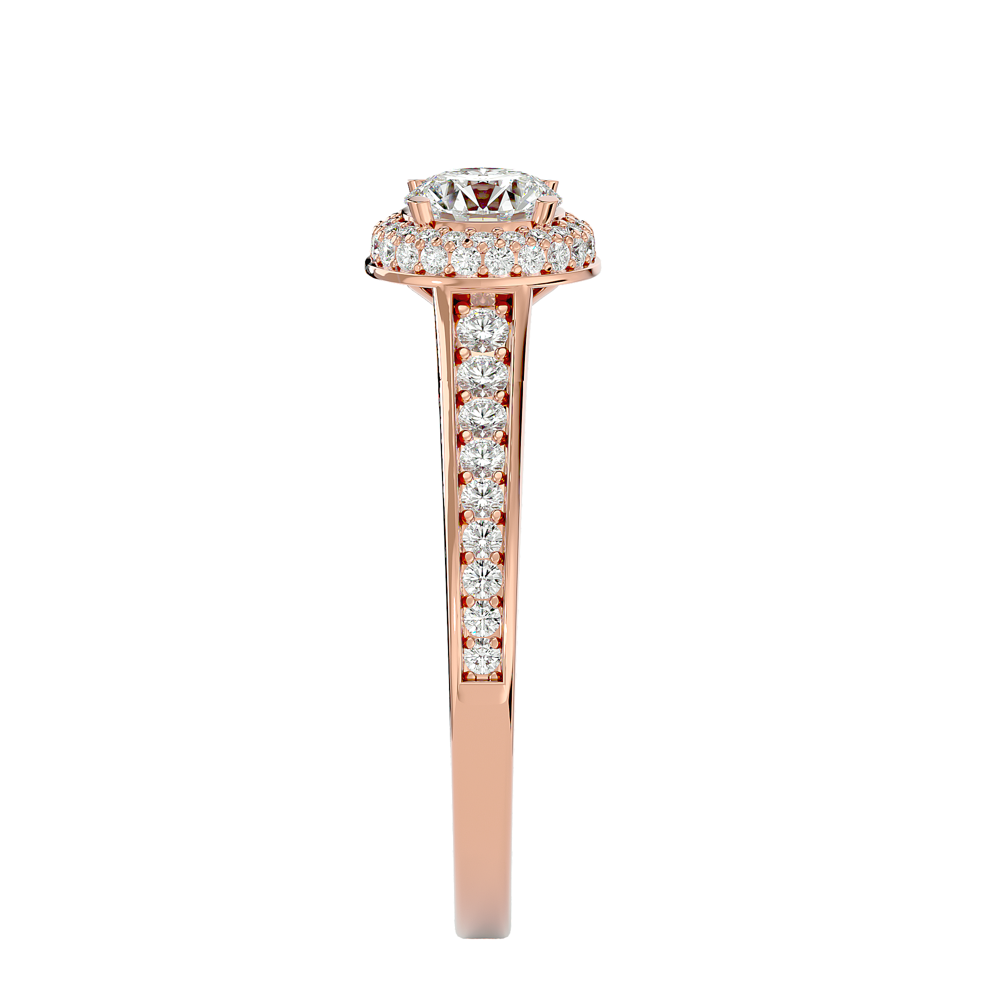 HOH Jemima Diamond Halo Ring