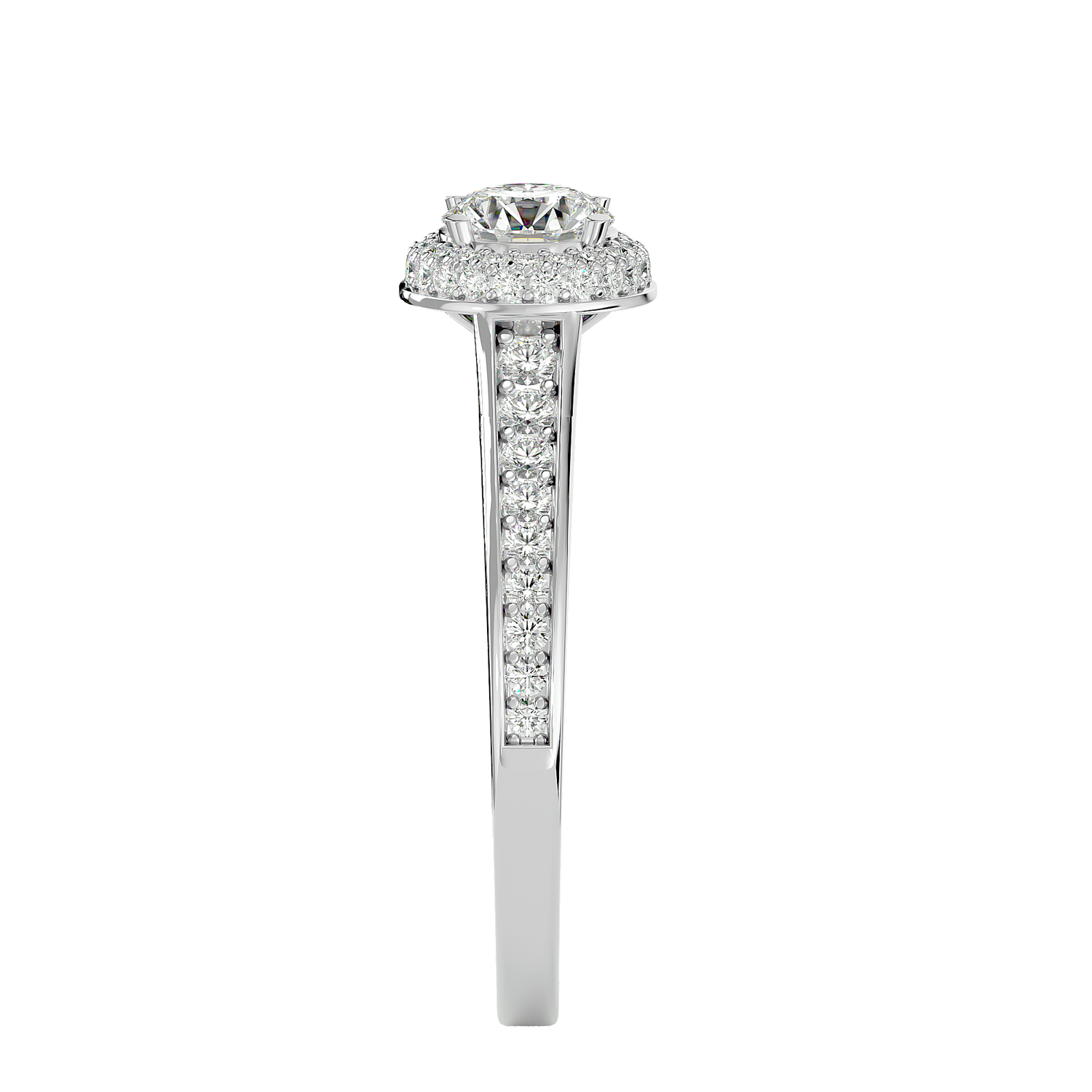 HOH Jemima Diamond Halo Ring