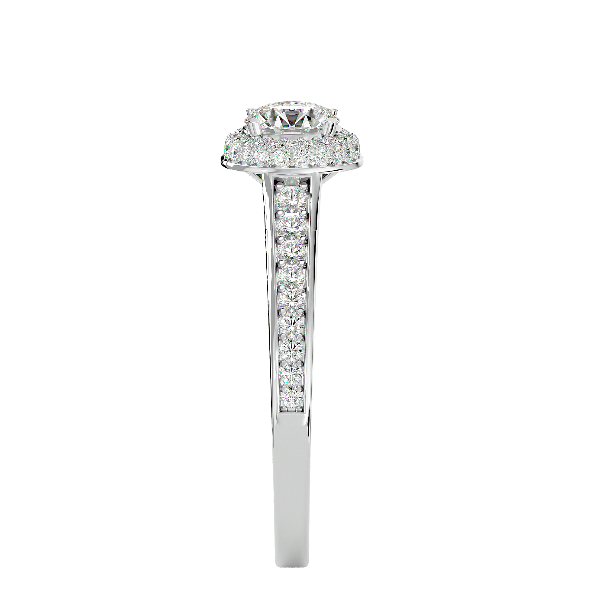 HOH Jemima Diamond Halo Ring