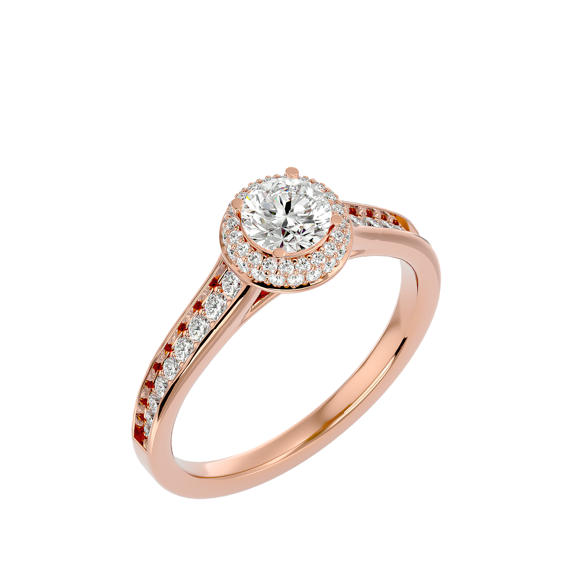 HOH Jemima Diamond Halo Ring