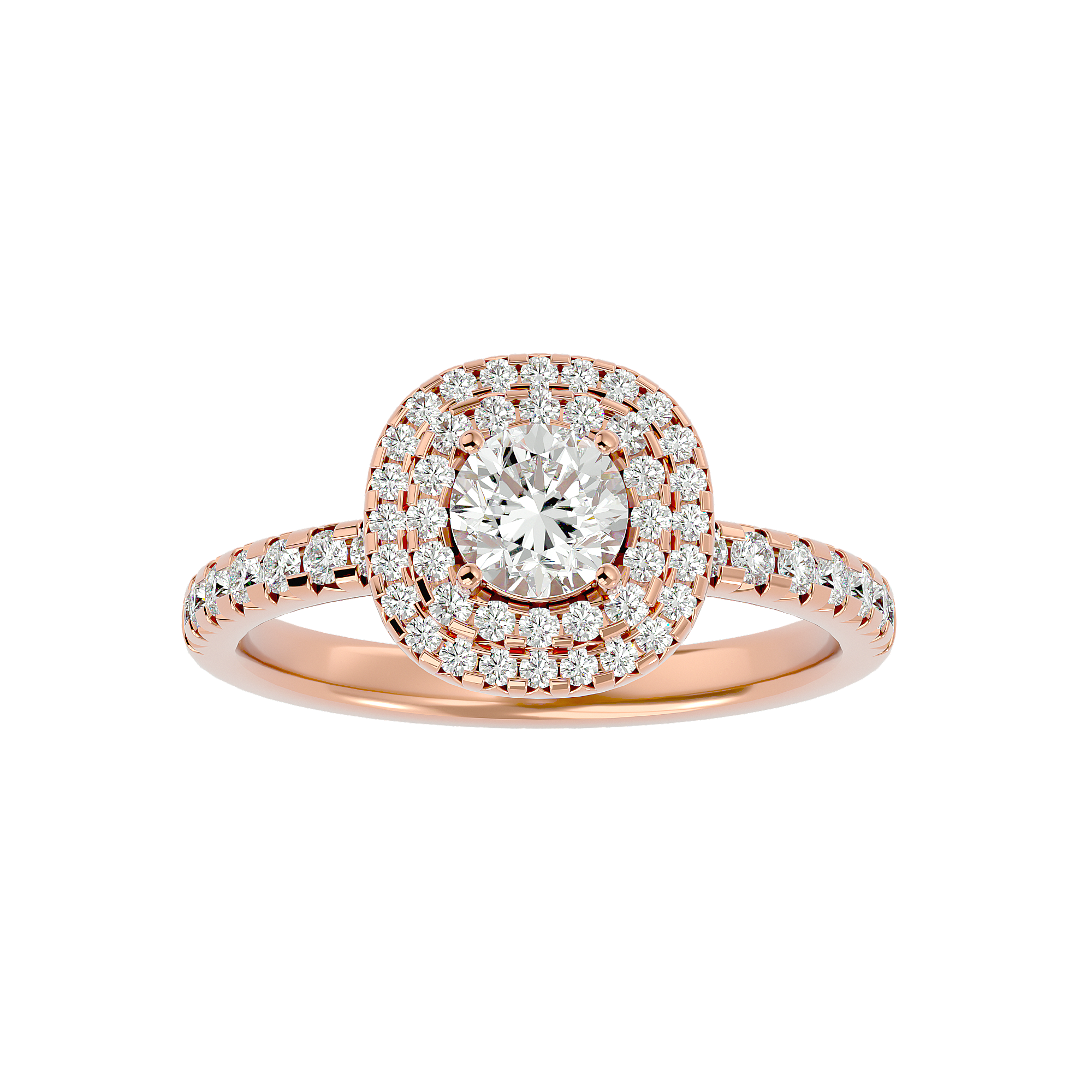 HOH Juliet Diamond Halo Ring