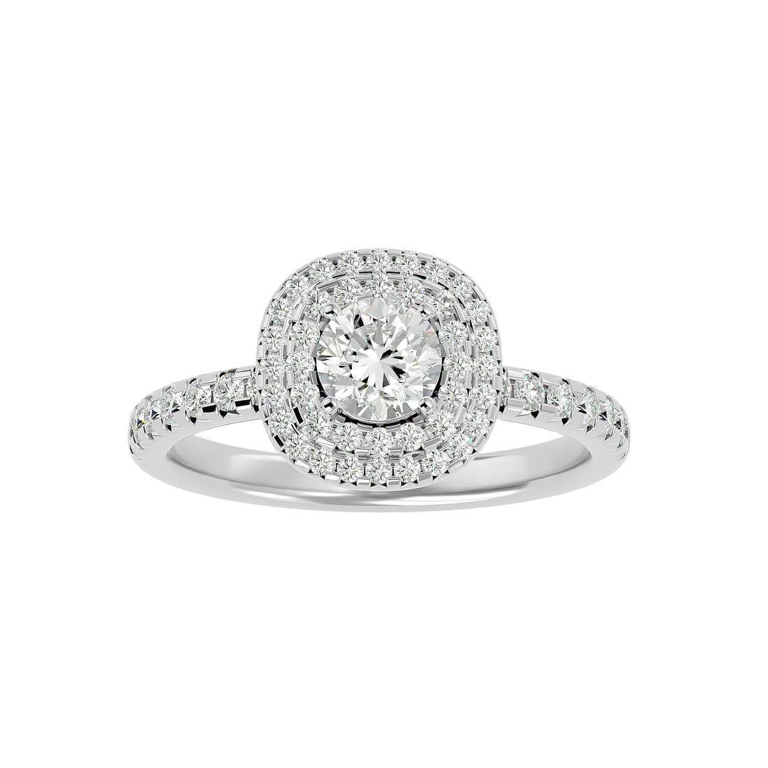 HOH Juliet Diamond Halo Ring