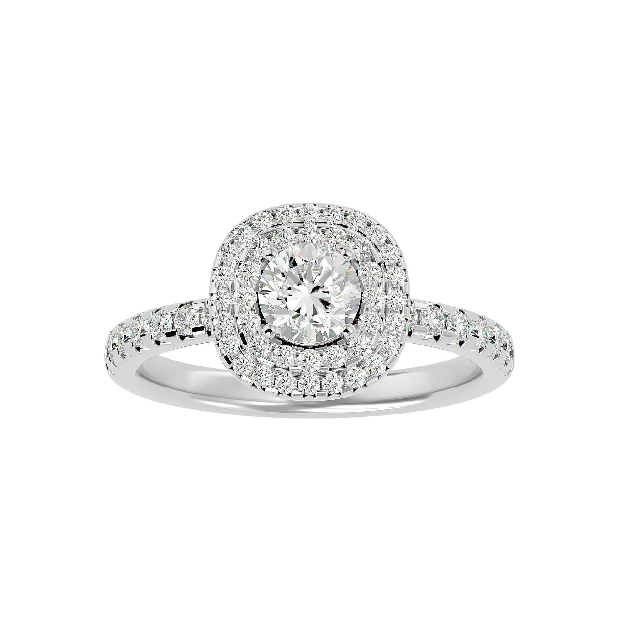 HOH Juliet Diamond Halo Ring