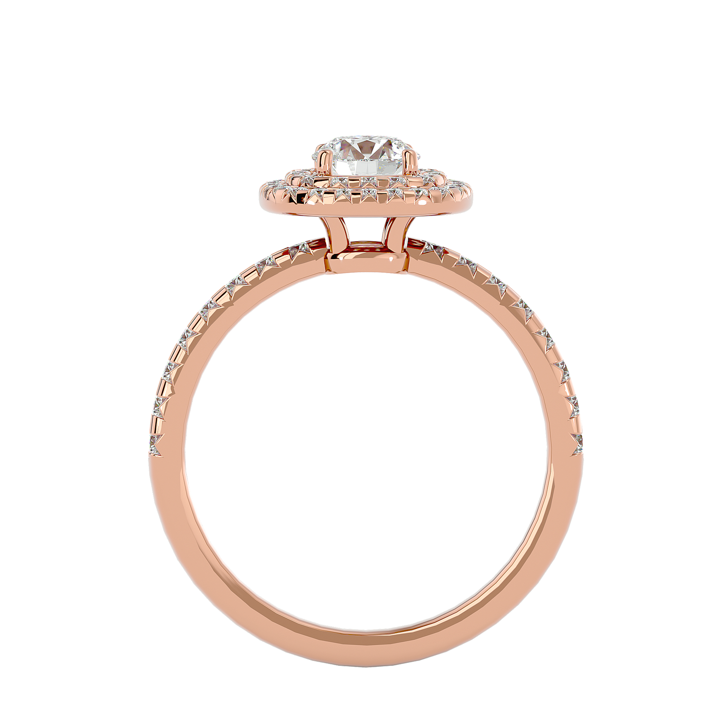 HOH Juliet Diamond Halo Ring