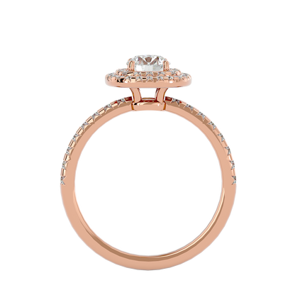 HOH Juliet Diamond Halo Ring