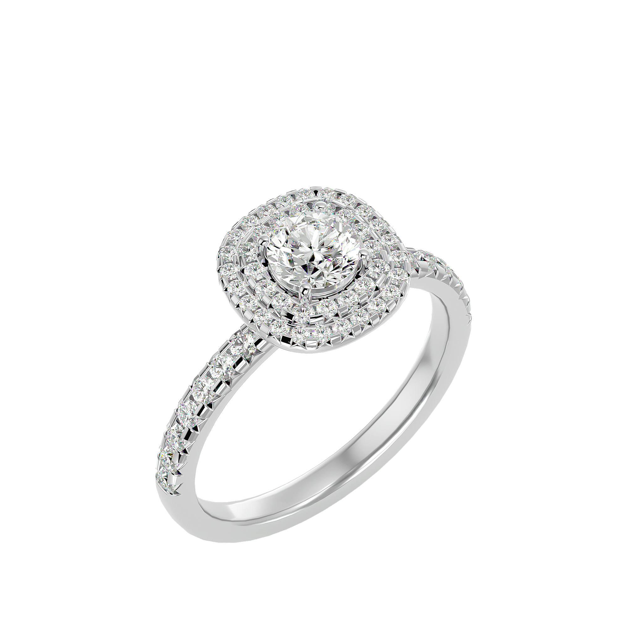 HOH Juliet Diamond Halo Ring