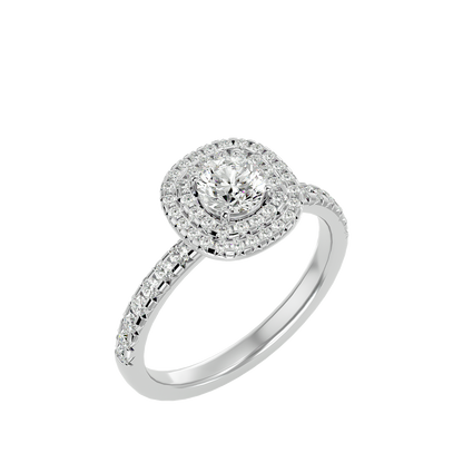 HOH Juliet Diamond Halo Ring