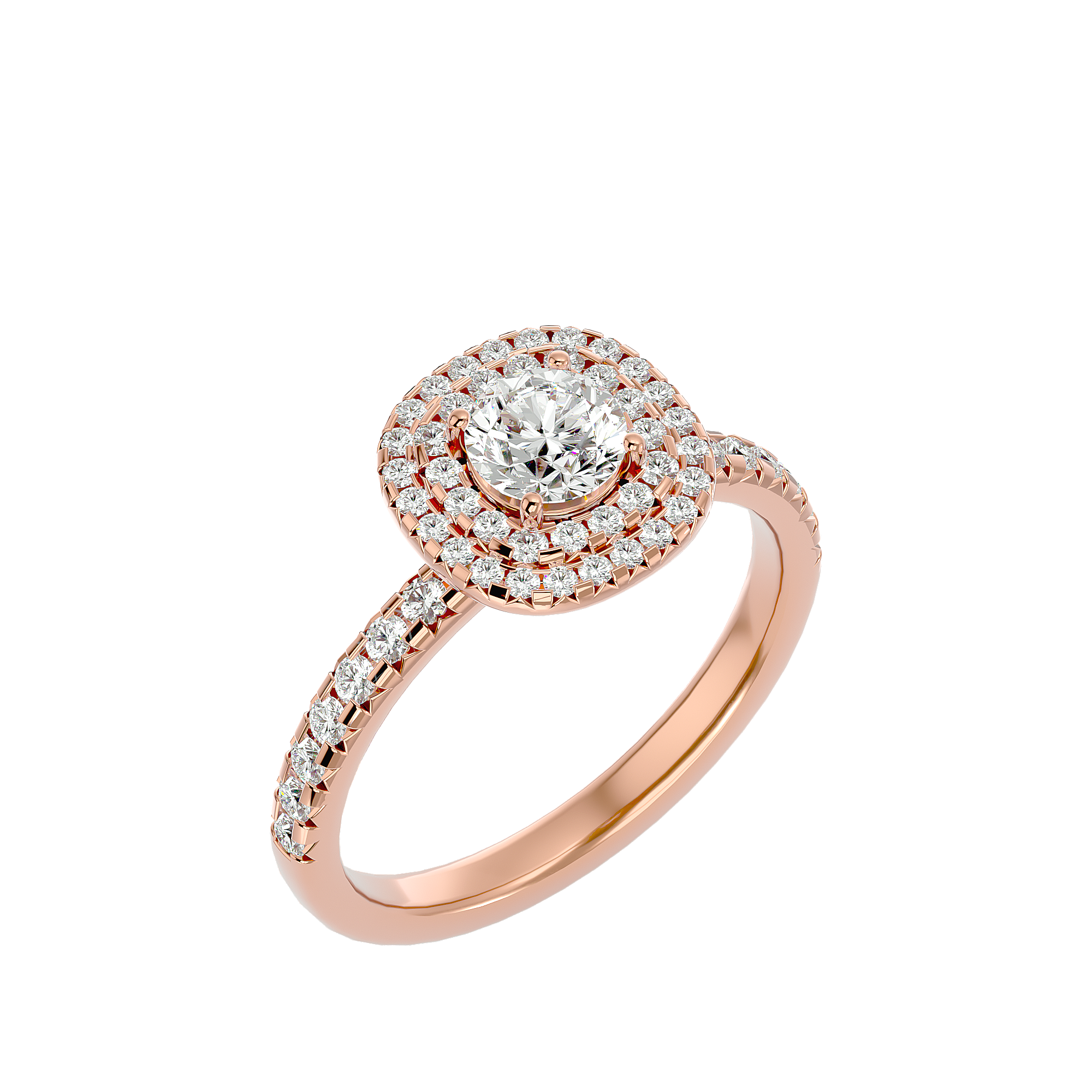 HOH Juliet Diamond Halo Ring