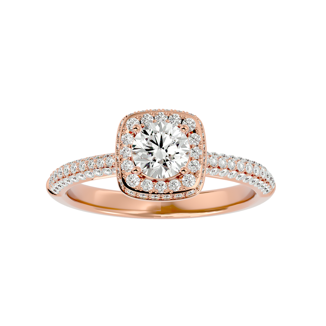 HOH Karine Diamond Halo Ring