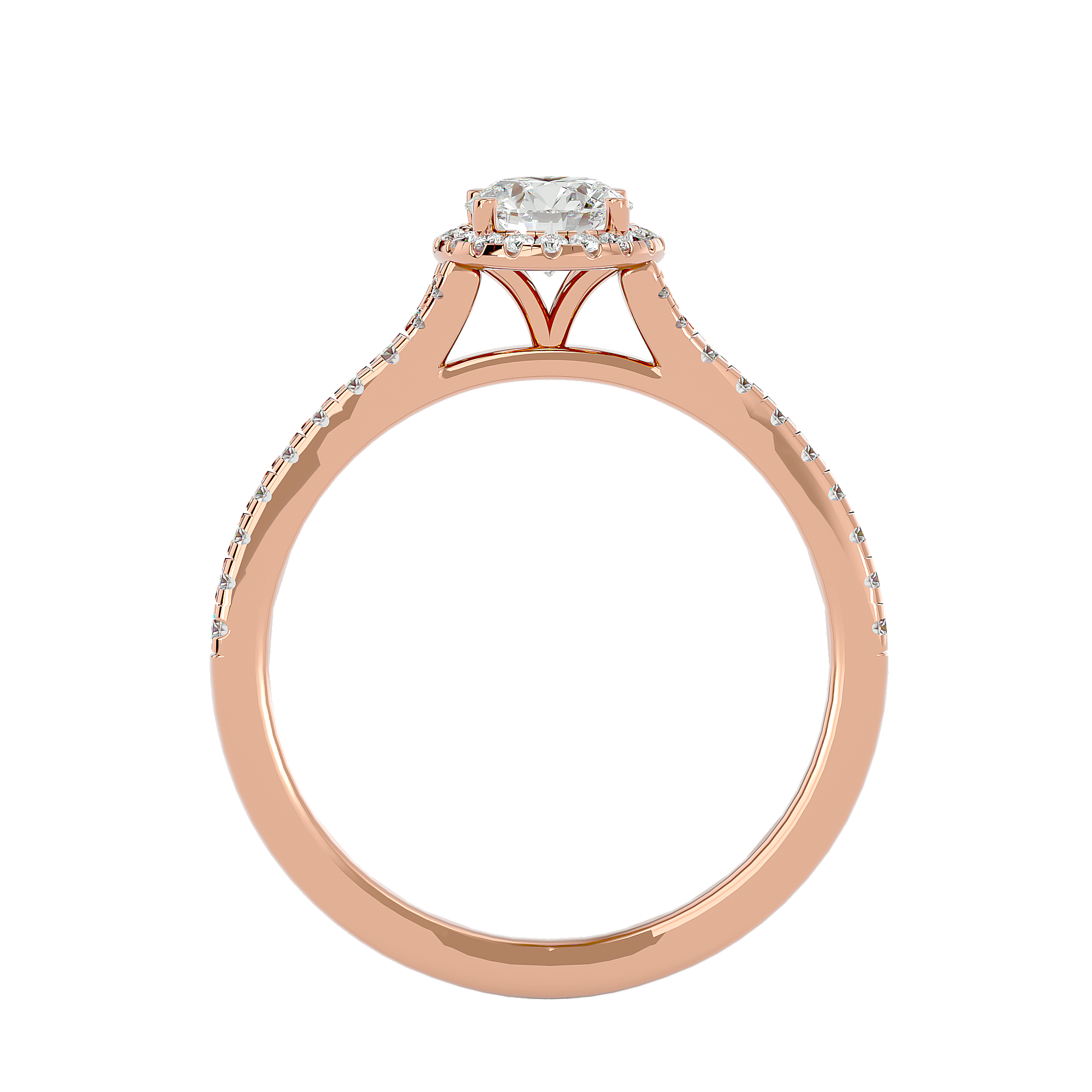 HOH Lauren Diamond Halo Ring