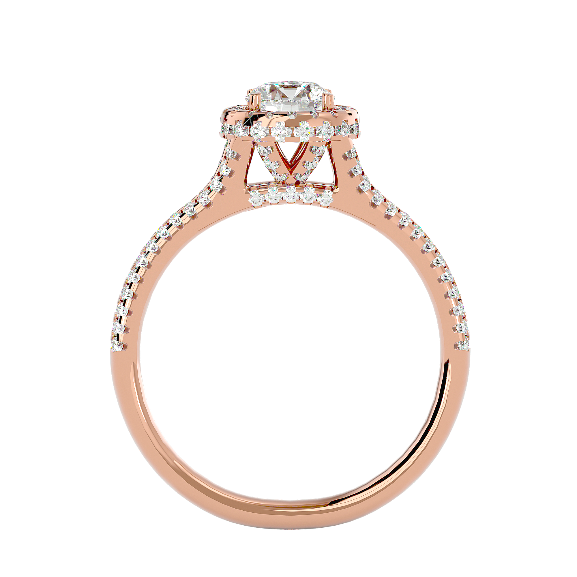 HOH Louisa Diamond Halo Ring