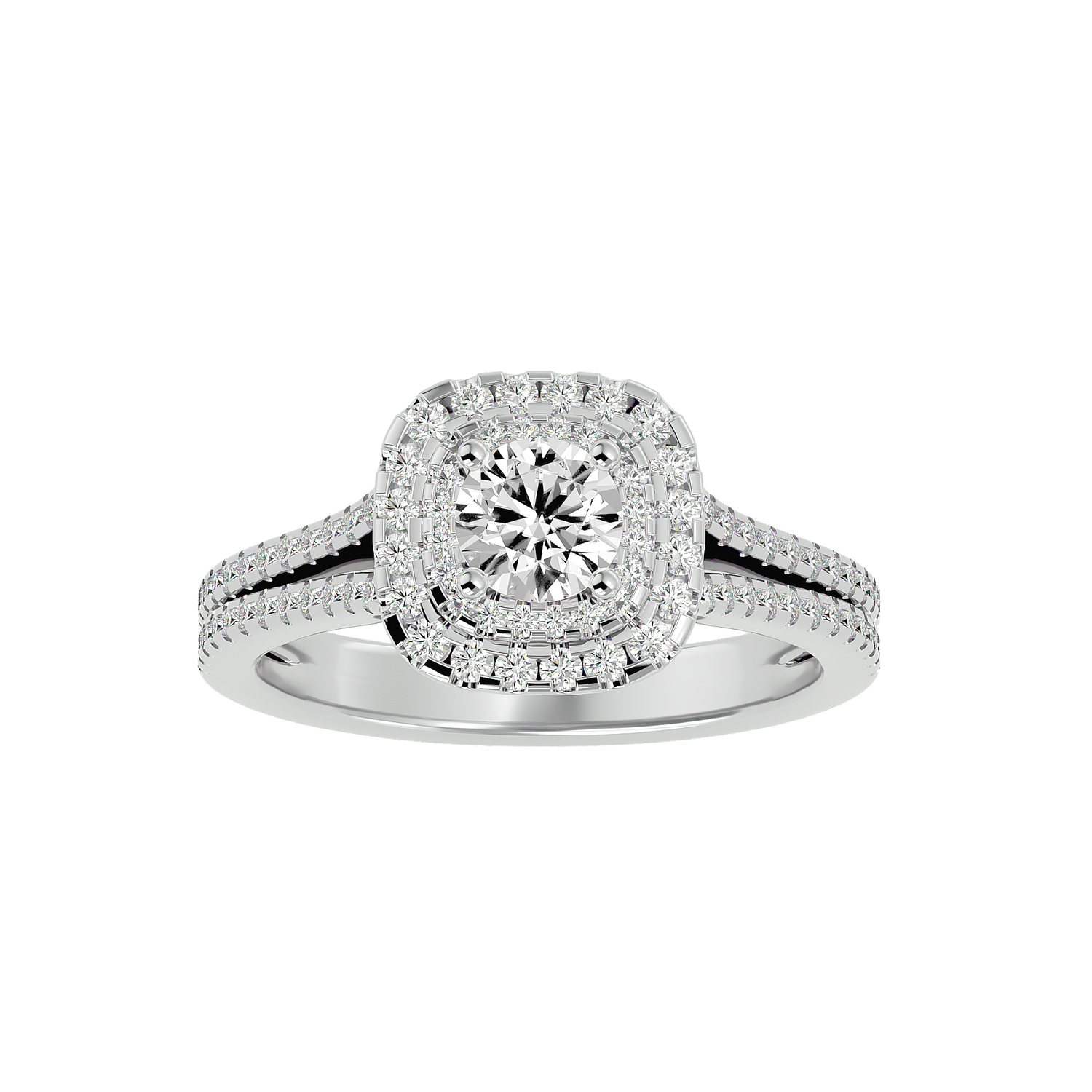 HOH Marvel Diamond Halo Ring