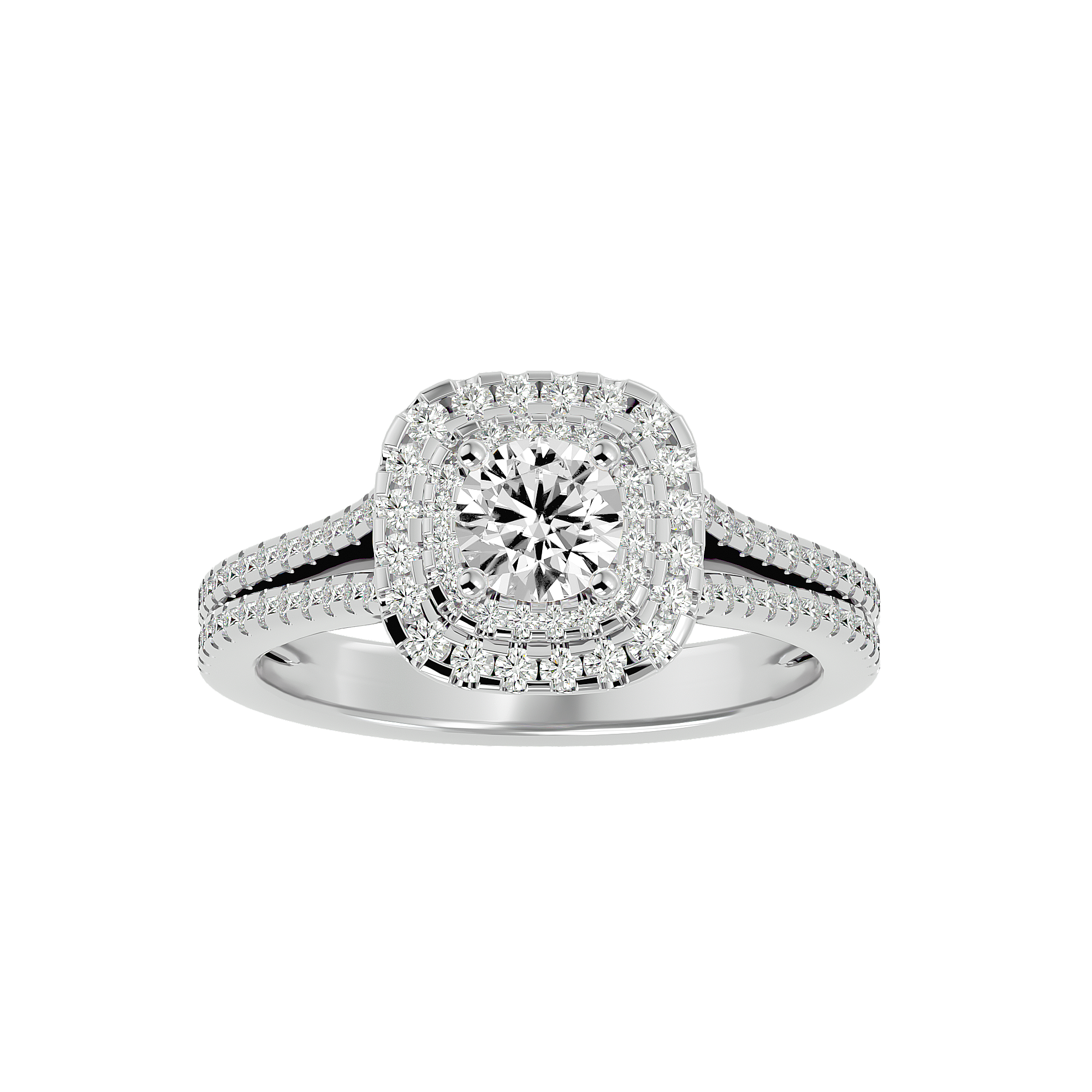 HOH Marvel Diamond Halo Ring