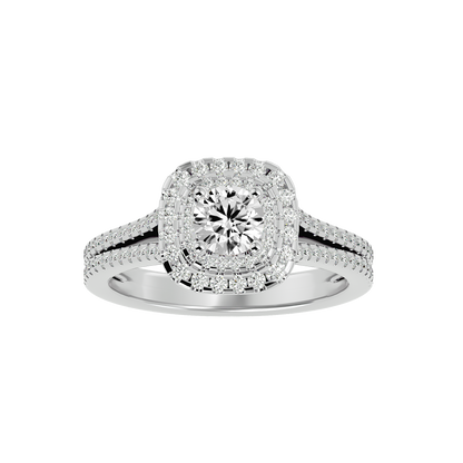 HOH Marvel Diamond Halo Ring