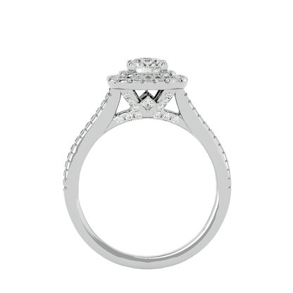 HOH Marvel Diamond Halo Ring