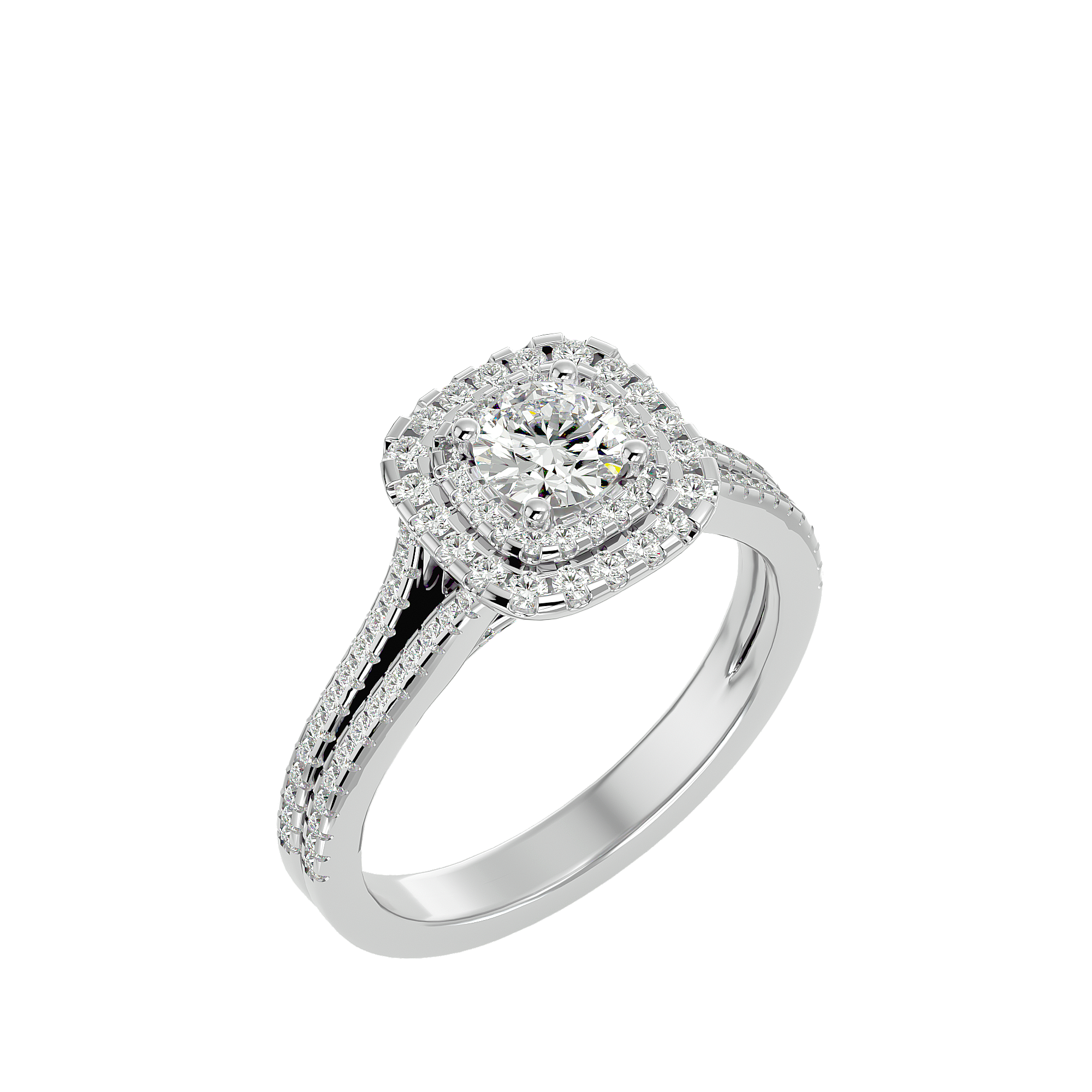 HOH Marvel Diamond Halo Ring