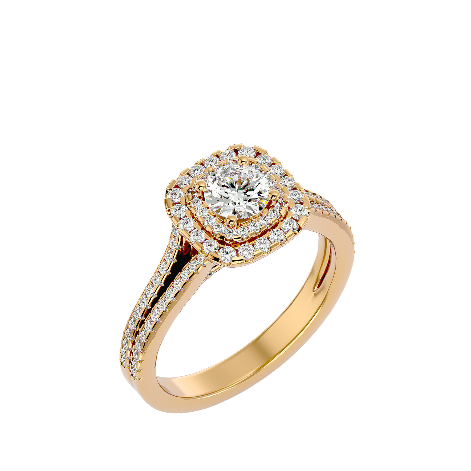 HOH Marvel Diamond Halo Ring