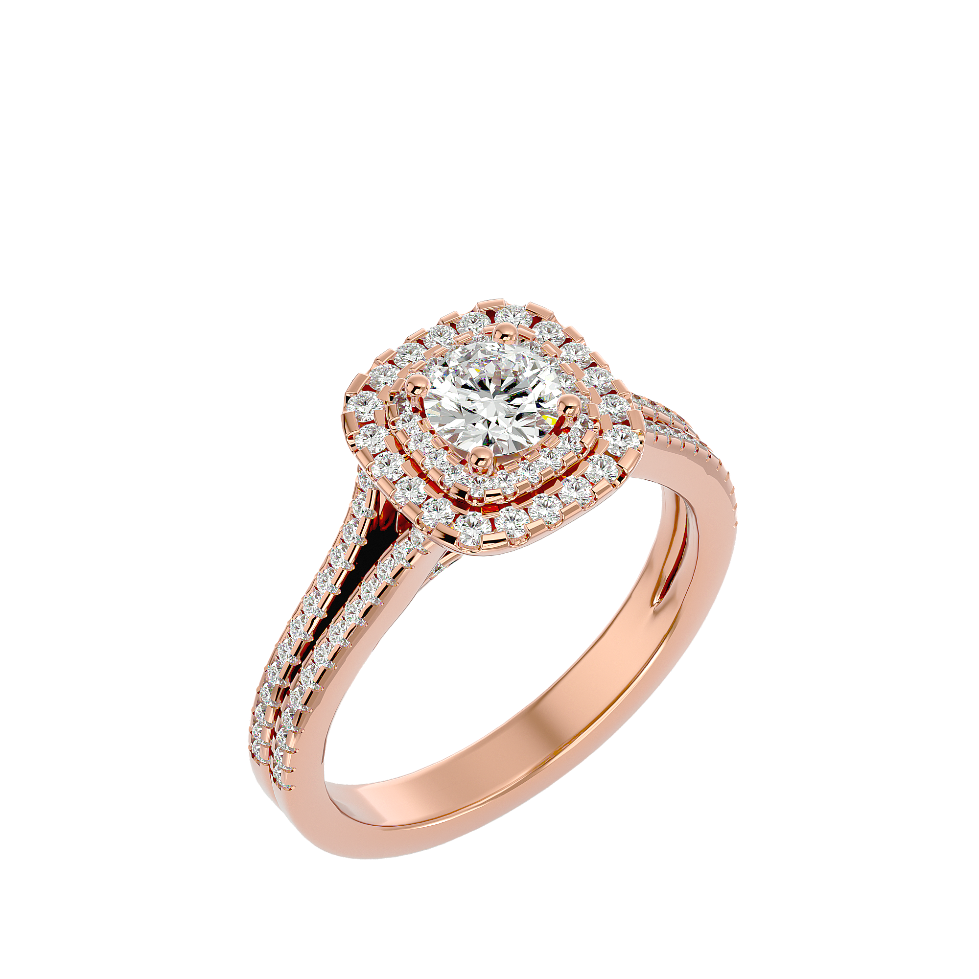 HOH Marvel Diamond Halo Ring