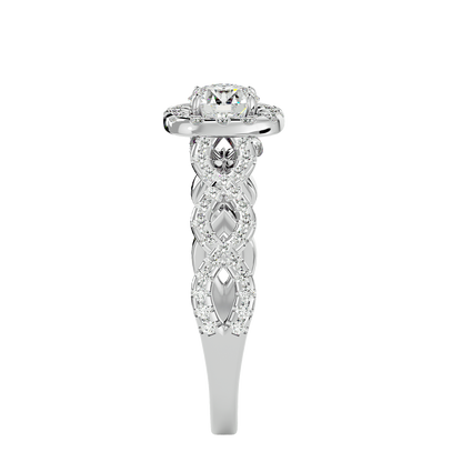 HOH Meredith Diamond Halo Ring