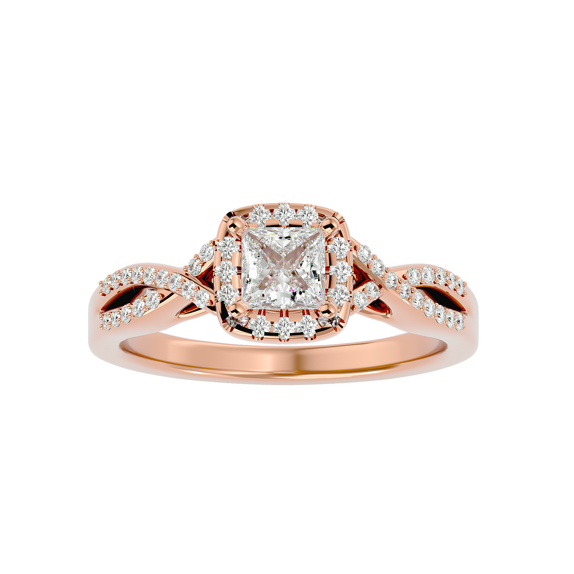 HOH Natalia Diamond Halo Ring