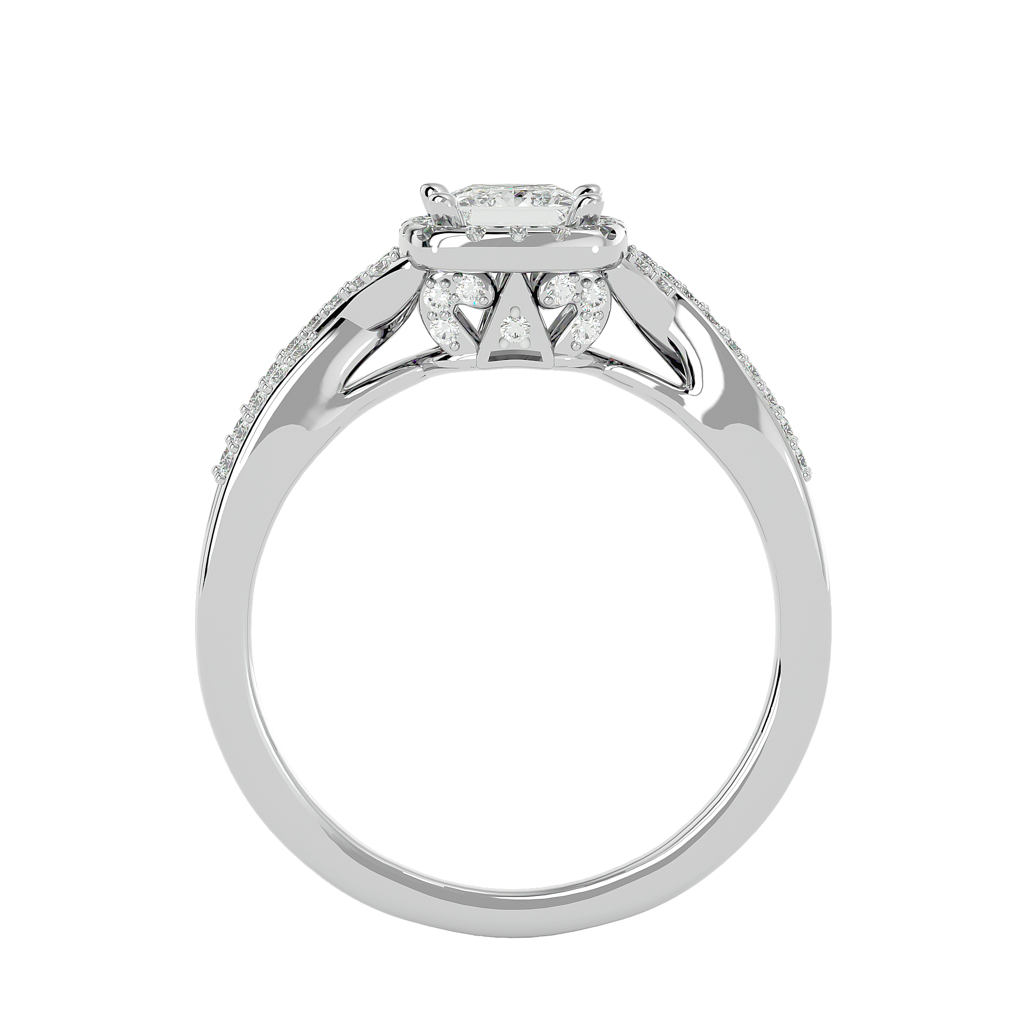 HOH Natalia Diamond Halo Ring