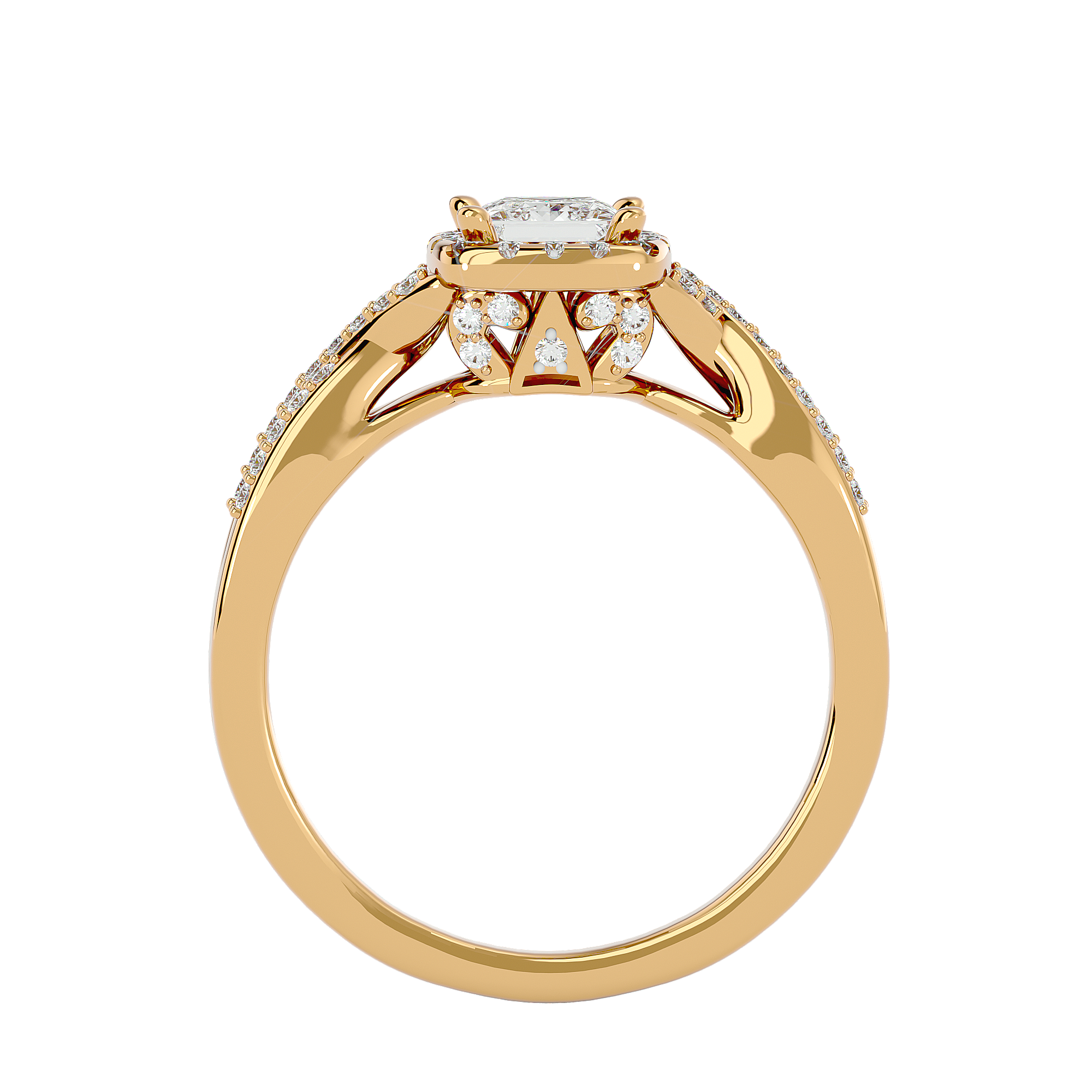 HOH Natalia Diamond Halo Ring