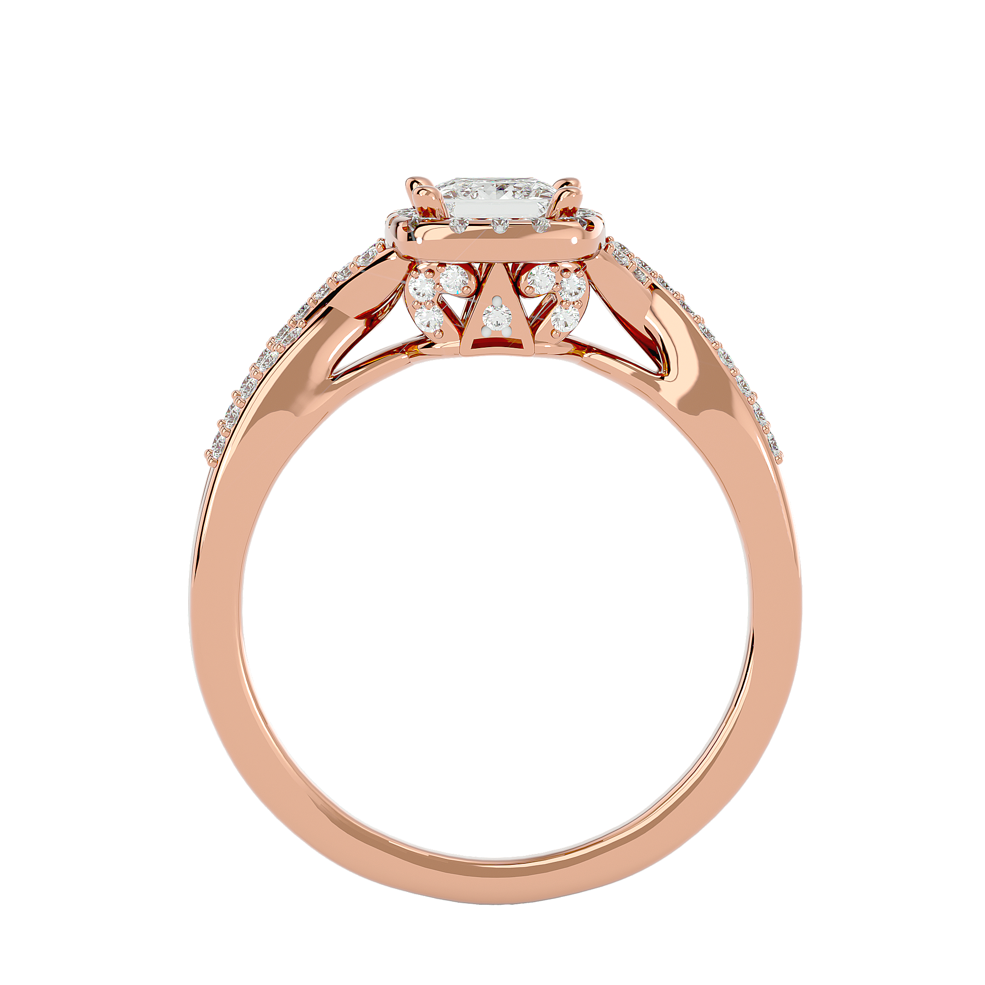 HOH Natalia Diamond Halo Ring