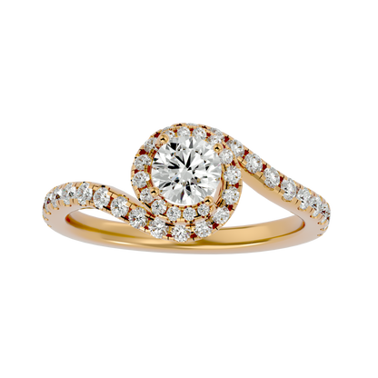 HOH Olivia Diamond Halo Ring