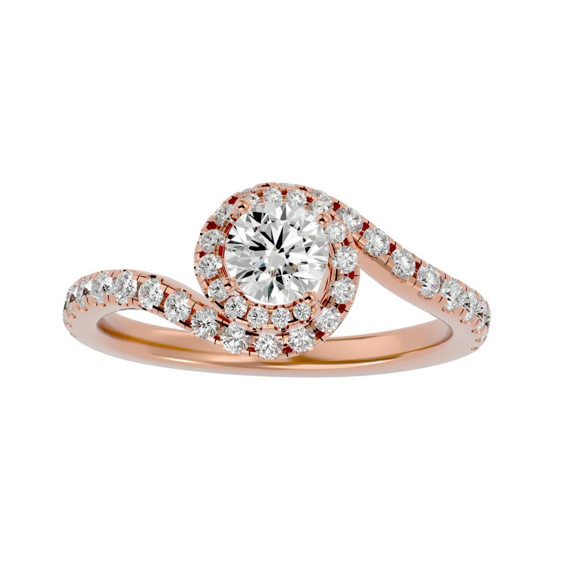 HOH Olivia Diamond Halo Ring