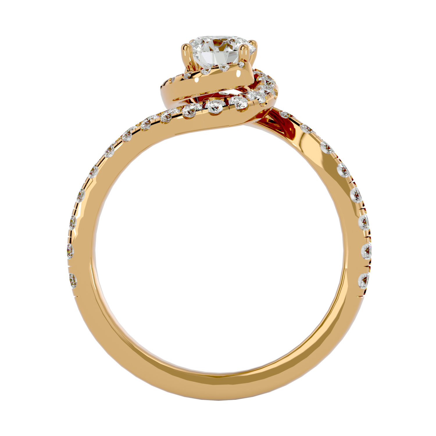 HOH Olivia Diamond Halo Ring