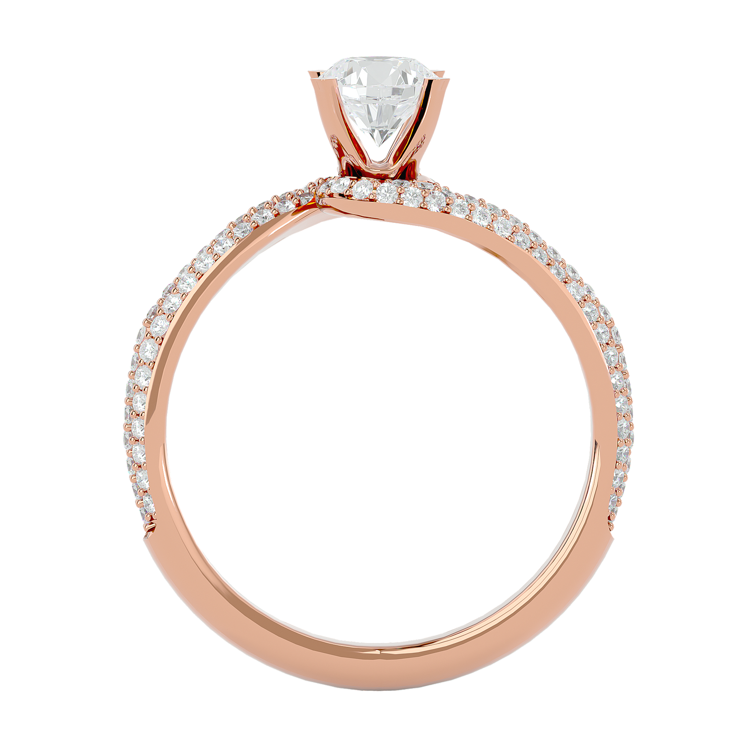 HOH Esther Diamond Solitaire Ring