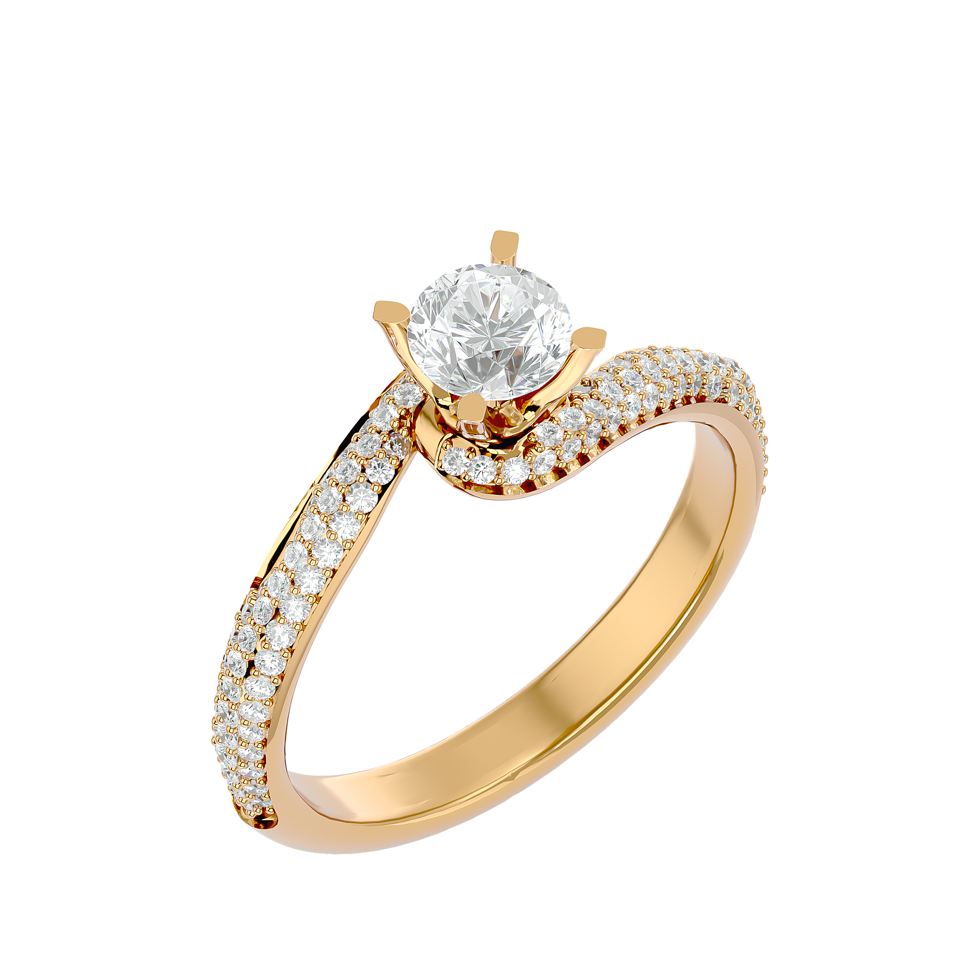 HOH Esther Diamond Solitaire Ring