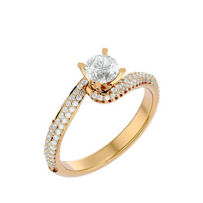 HOH Esther Diamond Solitaire Ring