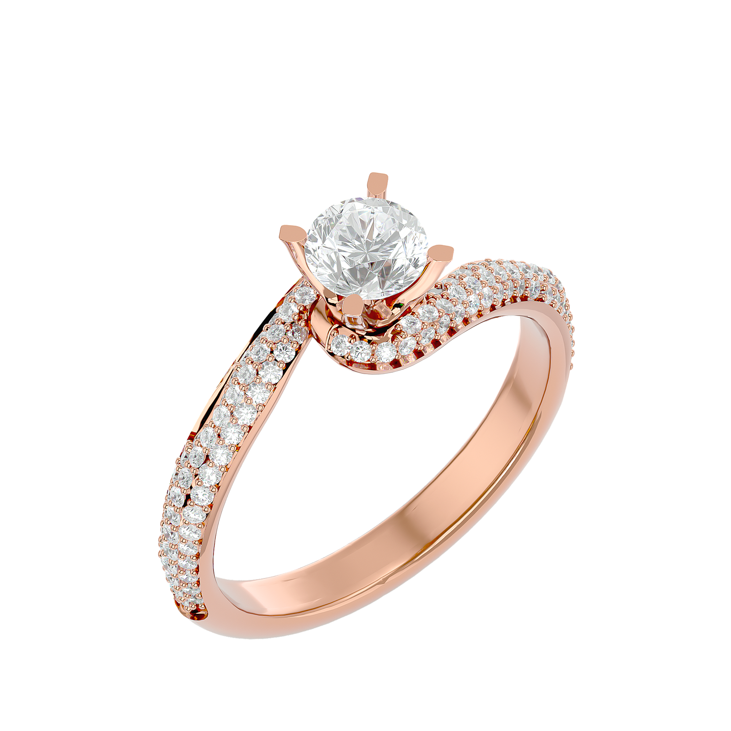 HOH Esther Diamond Solitaire Ring