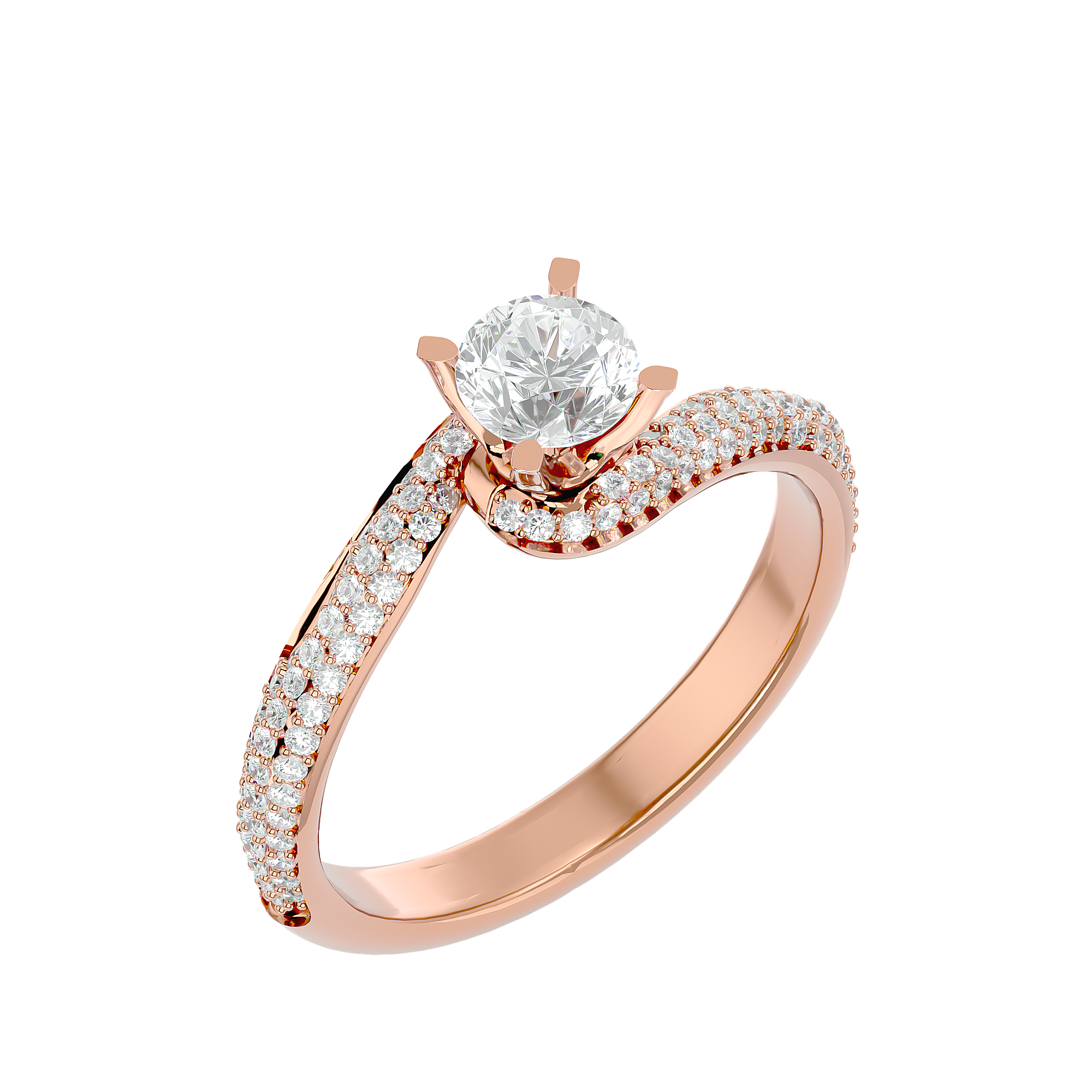 HOH Esther Diamond Solitaire Ring