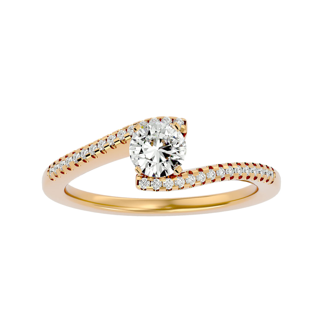 HOH Eva Diamond Solitaire Ring