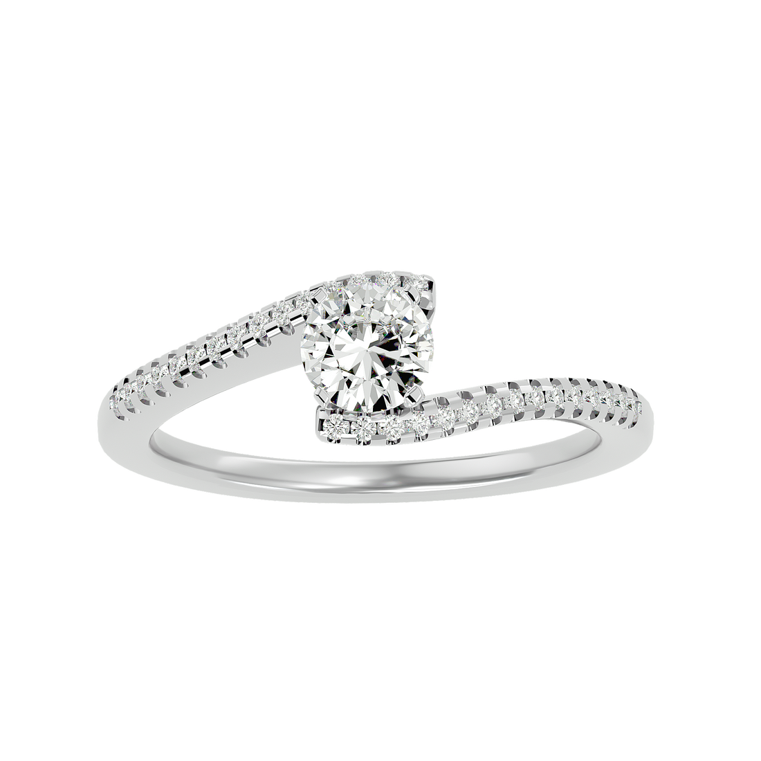 HOH Eva Diamond Solitaire Ring