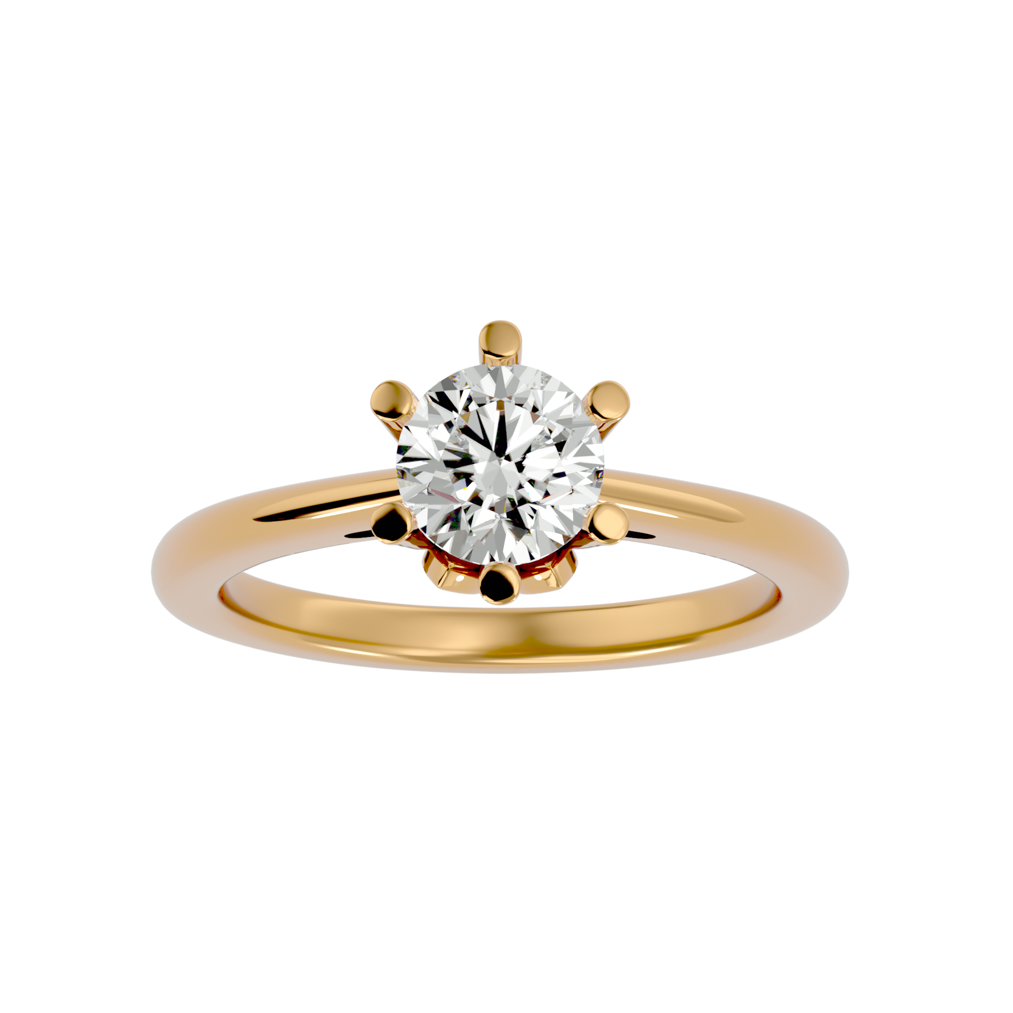 HOH Katniss Single Solitaire Ring