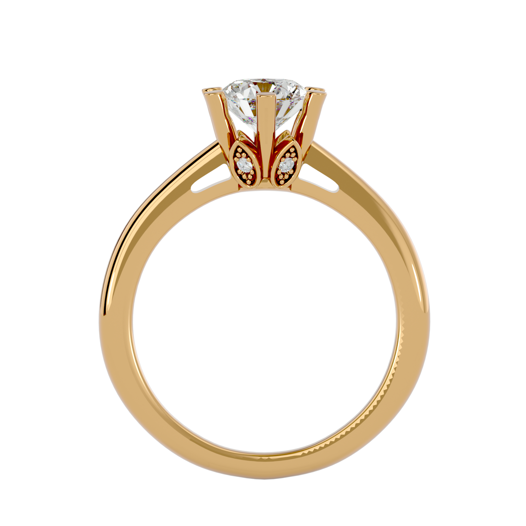 HOH Katniss Single Solitaire Ring