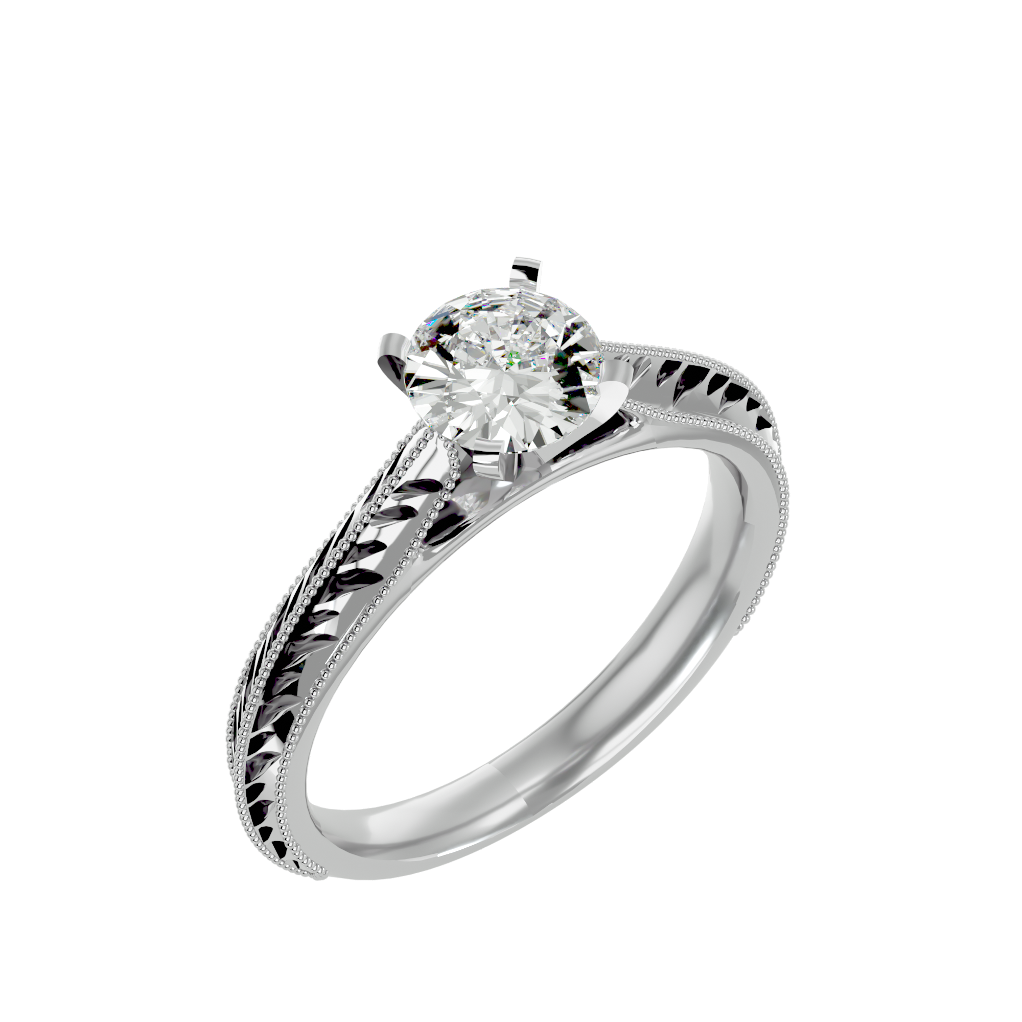 HOH Poppy Single Solitaire Ring
