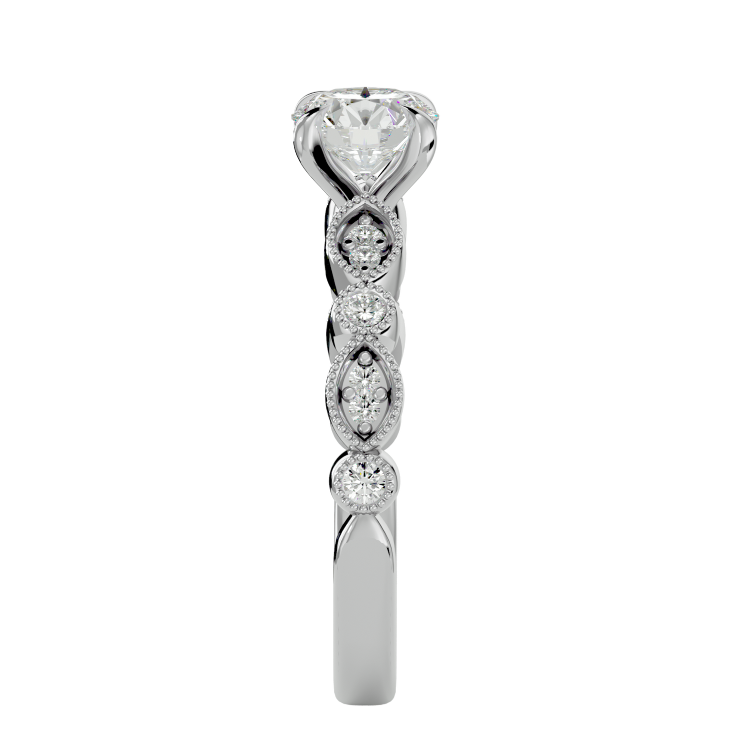 HOH Evelyn Diamond Solitaire Ring