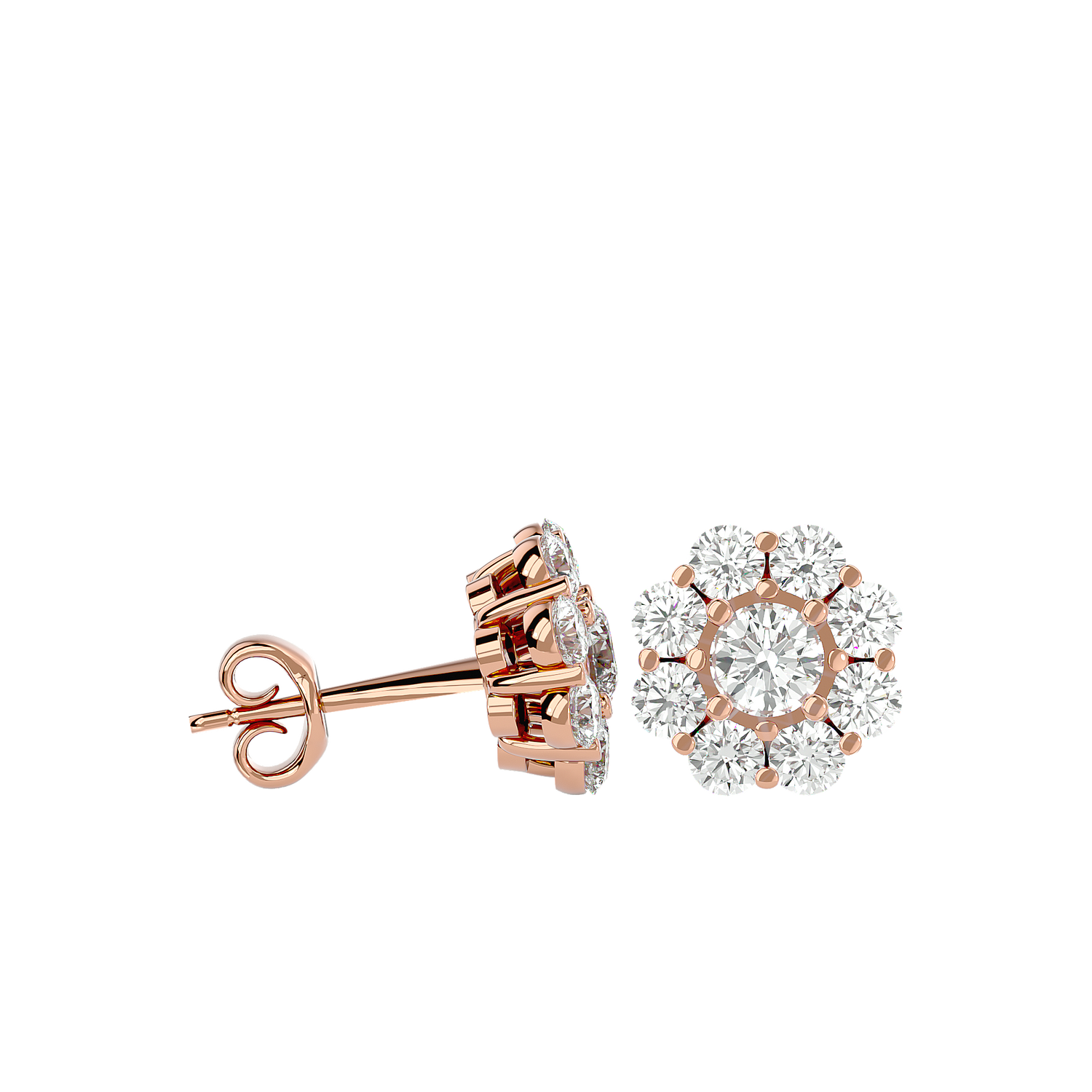 HOH  Mirela Diamond Earrings