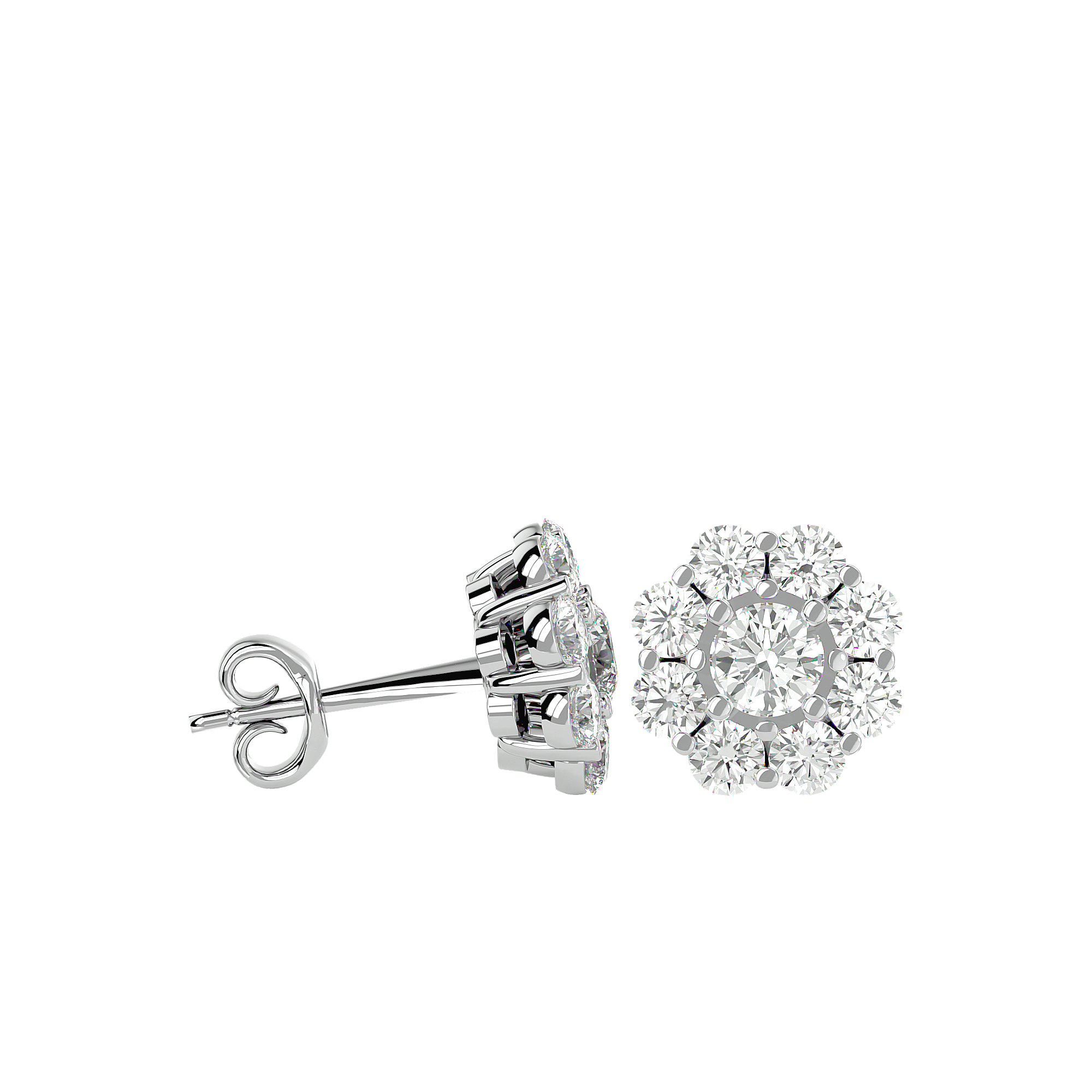 HOH  Mirela Diamond Earrings